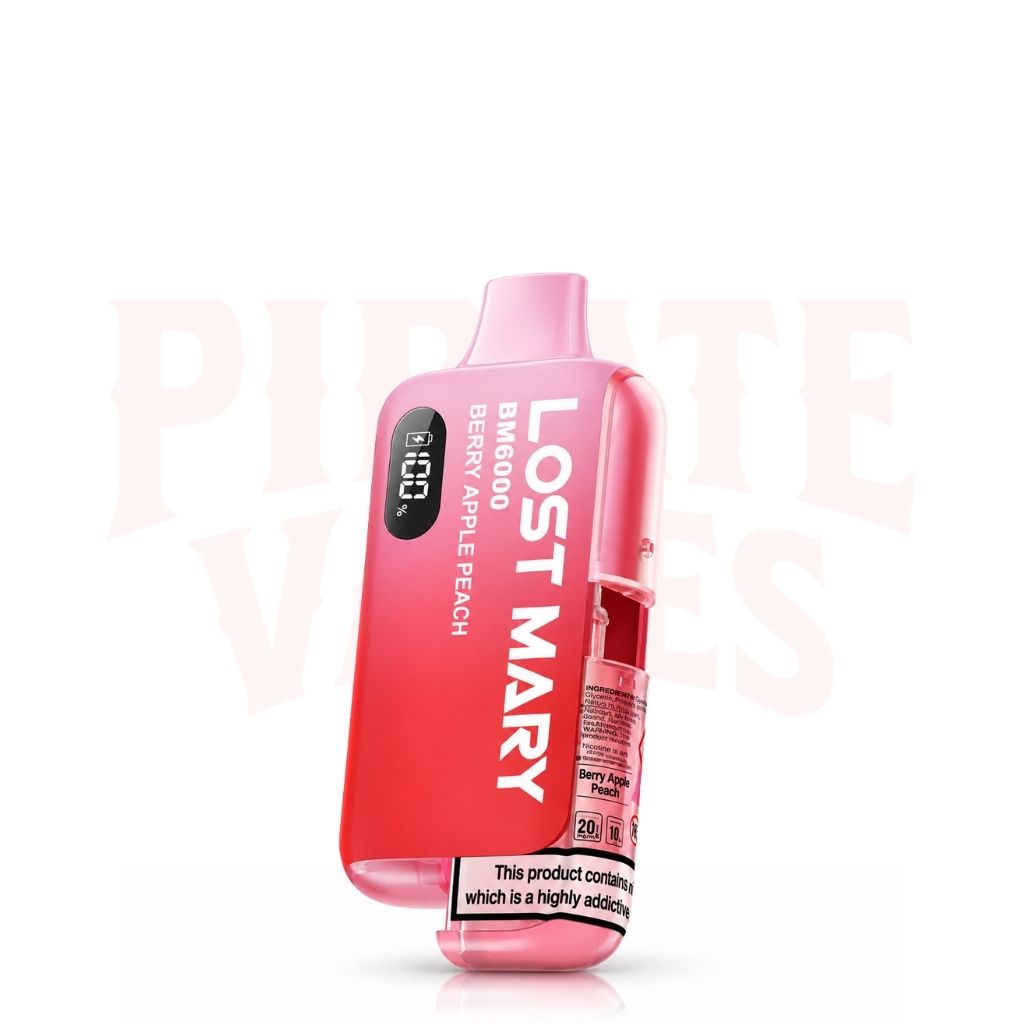 Berry Apple Peach Lost Mary BM6000 Prefilled Pod Kit