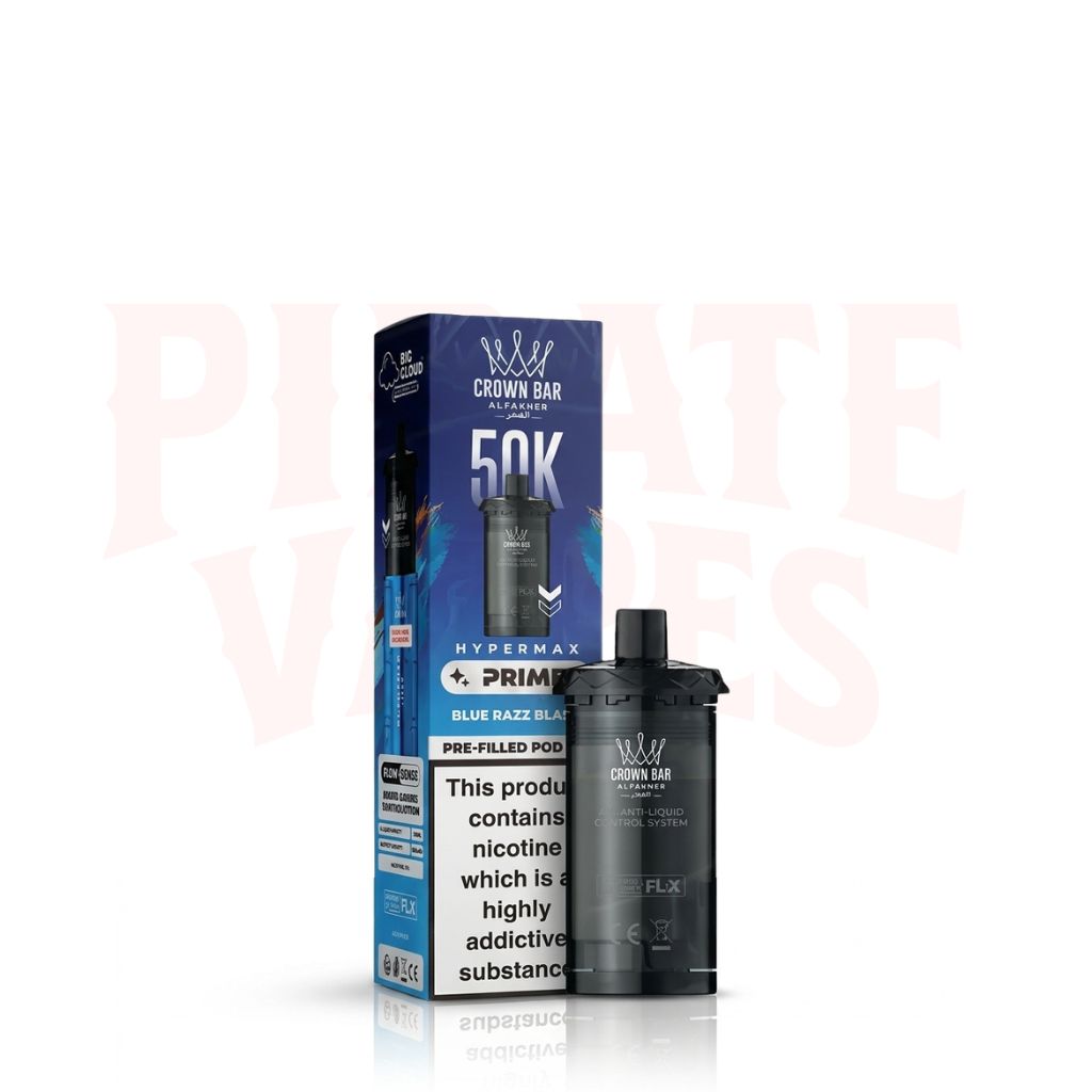 Blue Razz Blast Al Fakher 50K Hypermax Prime Refill Pods
