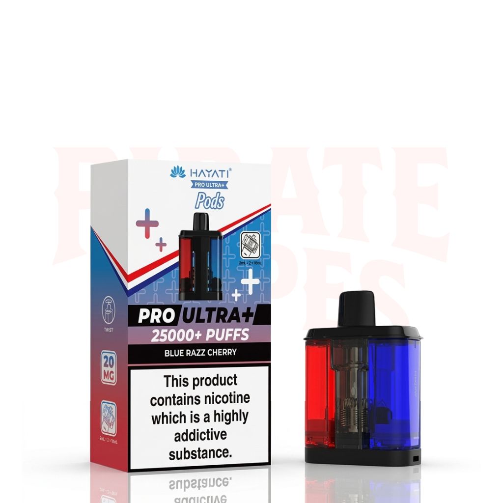 Blue Razz Cherry Hayati Pro Ultra Plus 25000 Pods