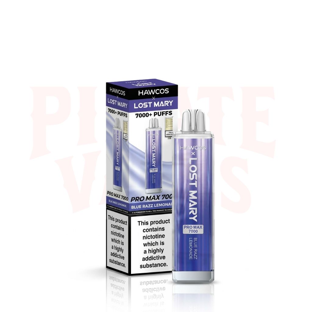 Blue Razz Lemonade HAWCOS X Lost Mary Pro Max 7K Kit