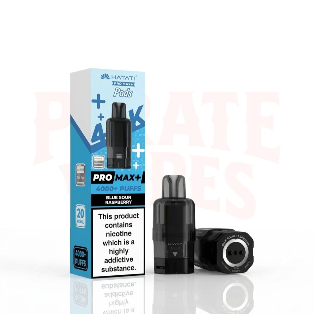 Blue Sour Raspberry Hayati Pro Max Plus 4000 Pods
