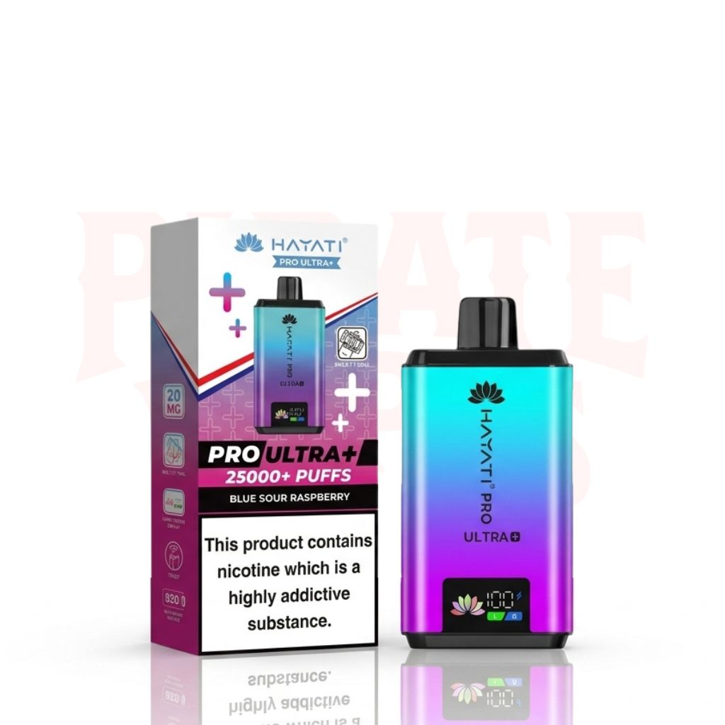 Blue Sour Raspberry Hayati Pro Ultra Plus 25000 Pod Kit