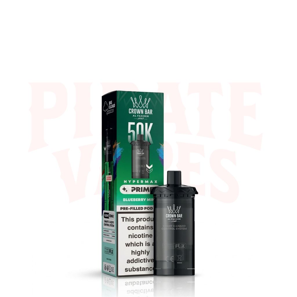 Blueberry Mint Al Fakher 50K Hypermax Prime Refill Pods