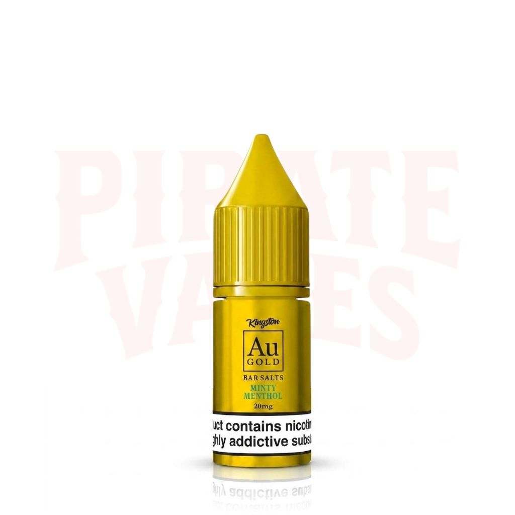 Box of 10 Kingston AU Gold Nic Salts 10ml