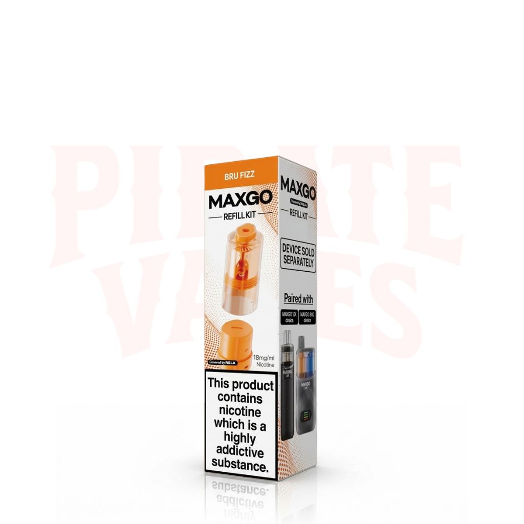 Bru Fizz RELX MaxGo 33K Replacement Pods