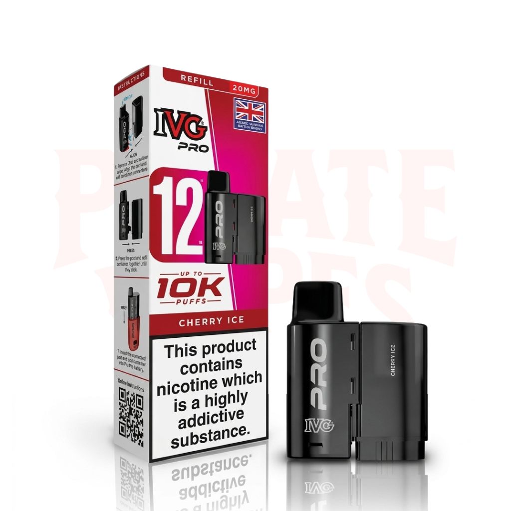 Cherry Ice IVG Pro 12 Prefilled Pods