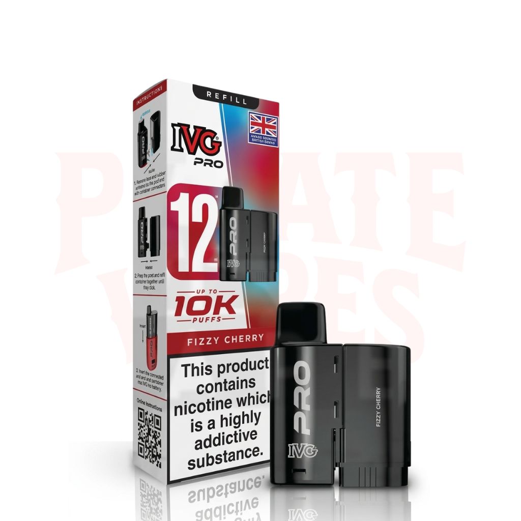Fizzy Cherry IVG Pro 12 Prefilled Replacement Pods