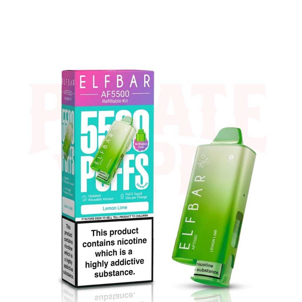 Lemon Lime Elf Bar AF5500 Prefilled Pod Kit