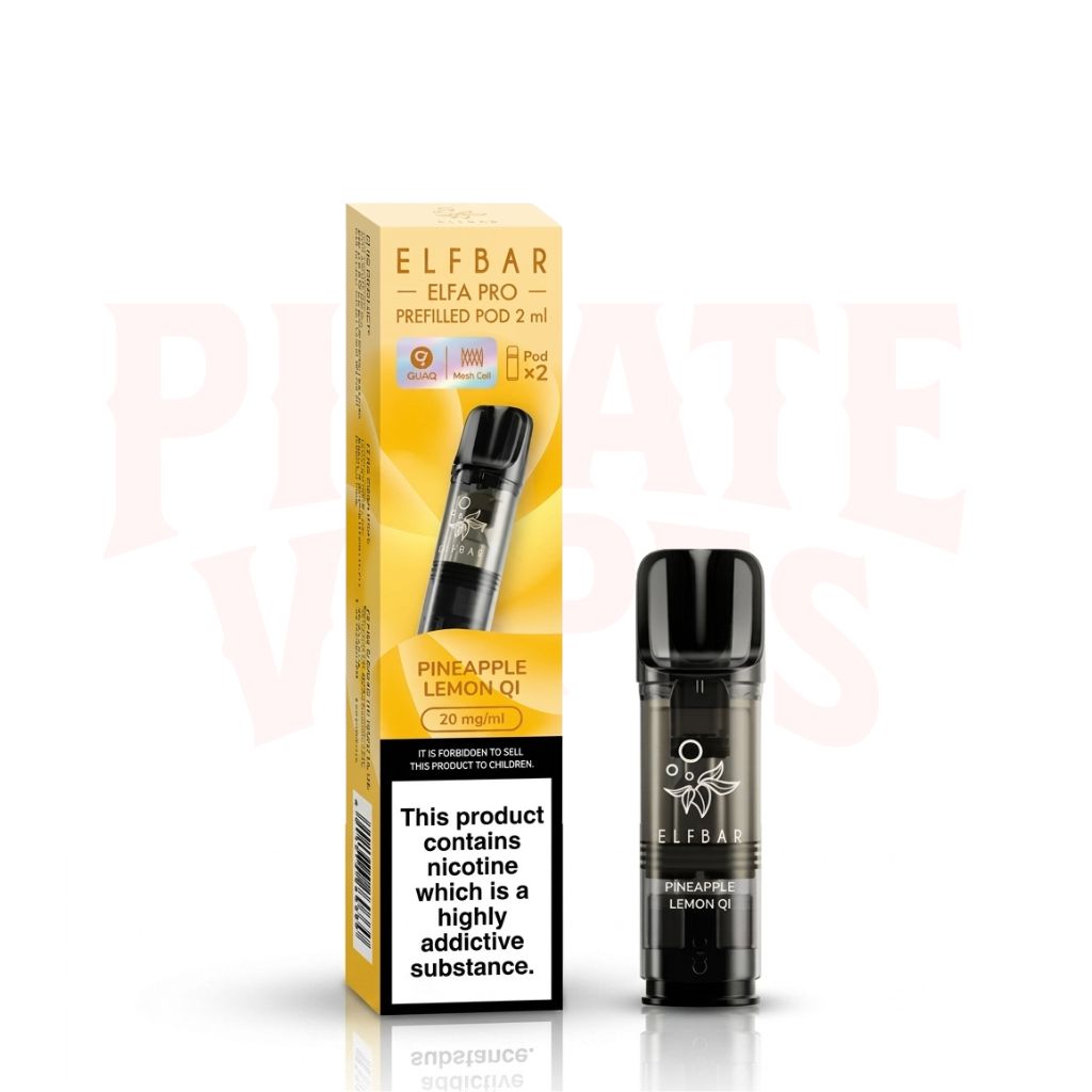 Pineapple Lemon Qi Elf Bar Elfa Pro Prefilled Pods