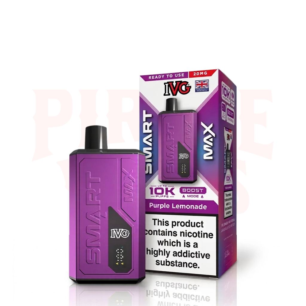 Purple Lemonade IVG Smart Max 10K Vape Kit