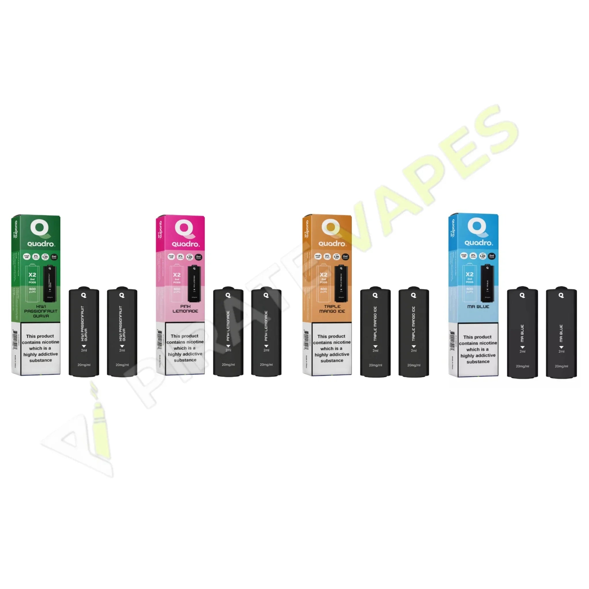Quadro 600 Prefilled Replacement Pods