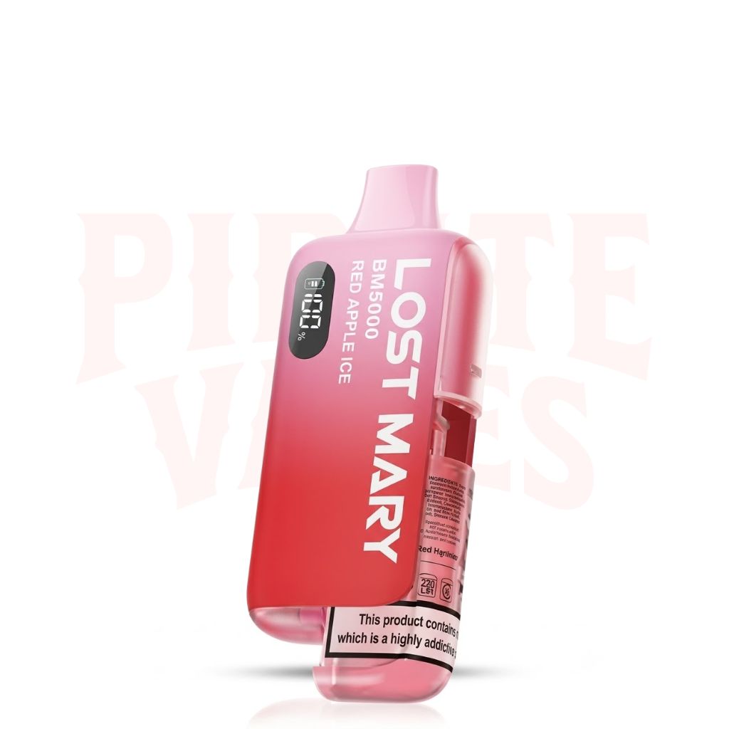 Red Apple Ice Lost Mary BM6000 Prefilled Pod Kit