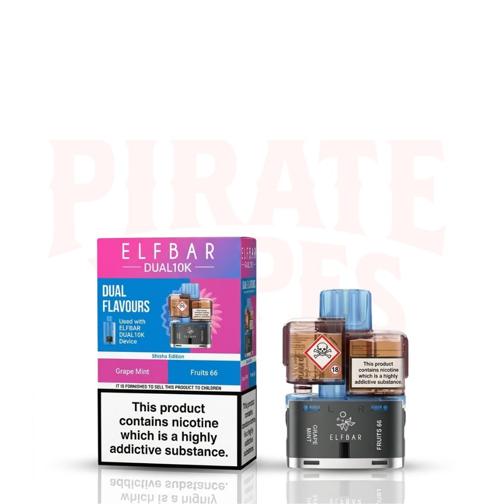 Shisha Edition Elf Bar Dual 10K Refill Pods