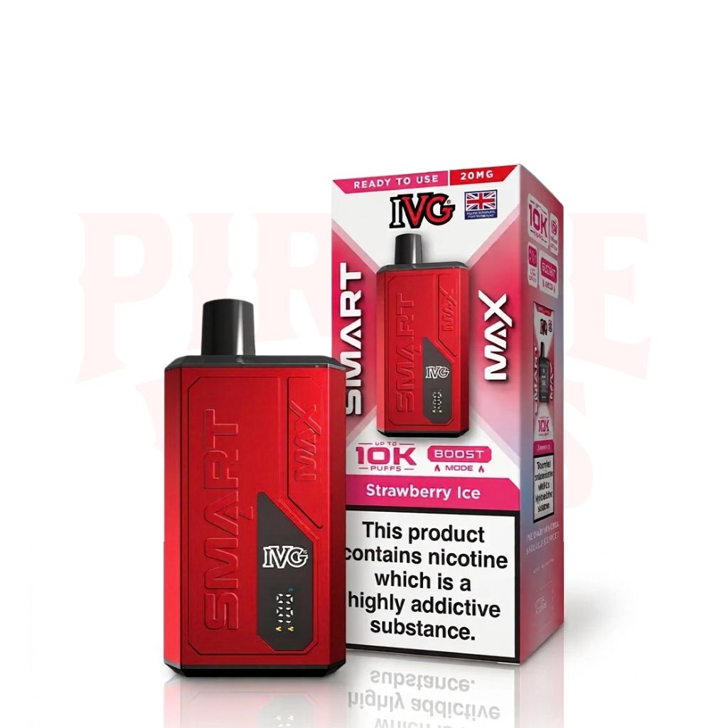 Strawberry Ice IVG Smart Max 10K Vape Kit