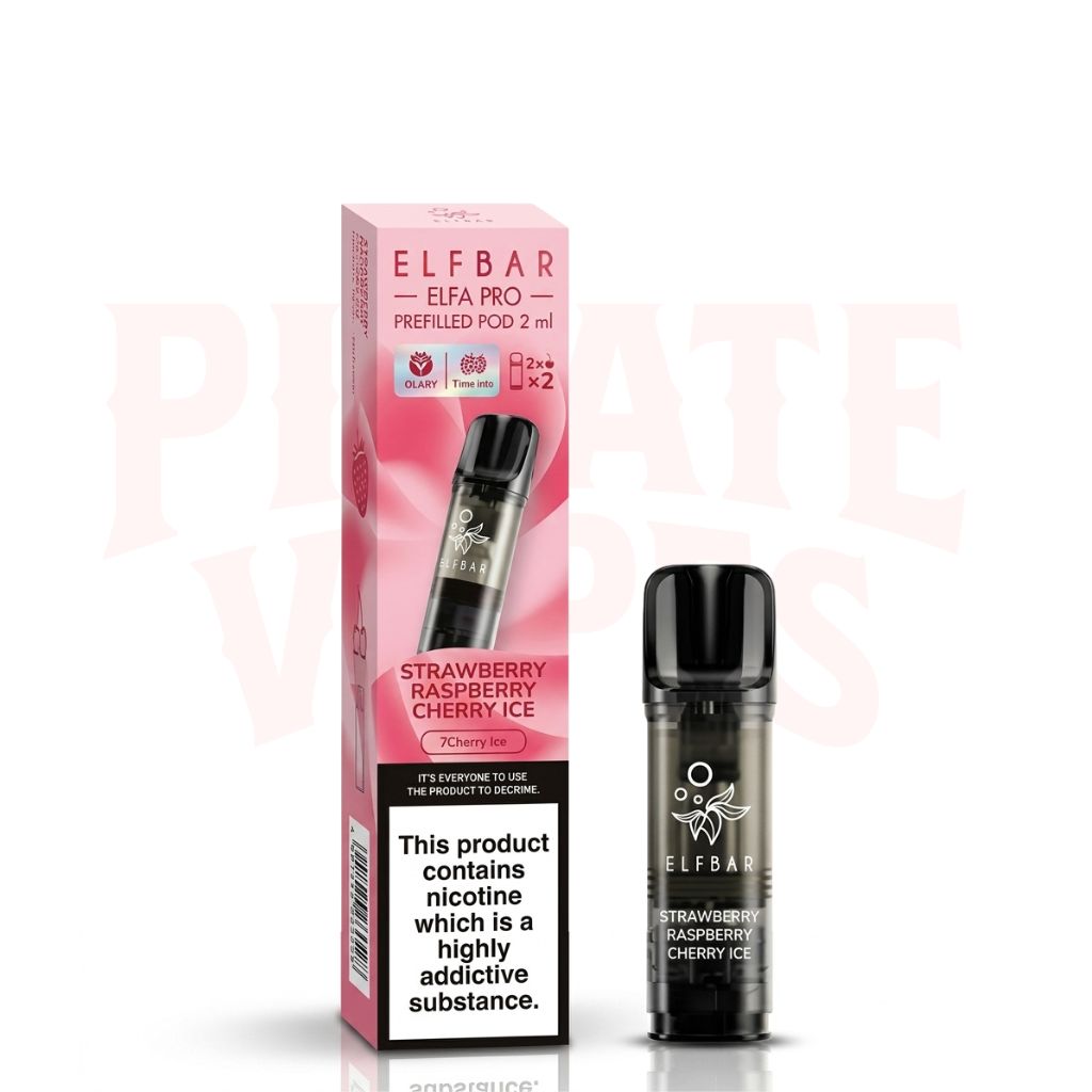 Strawberry Raspberry Cherry Ice Elf Bar Elfa Pro Prefilled Pods