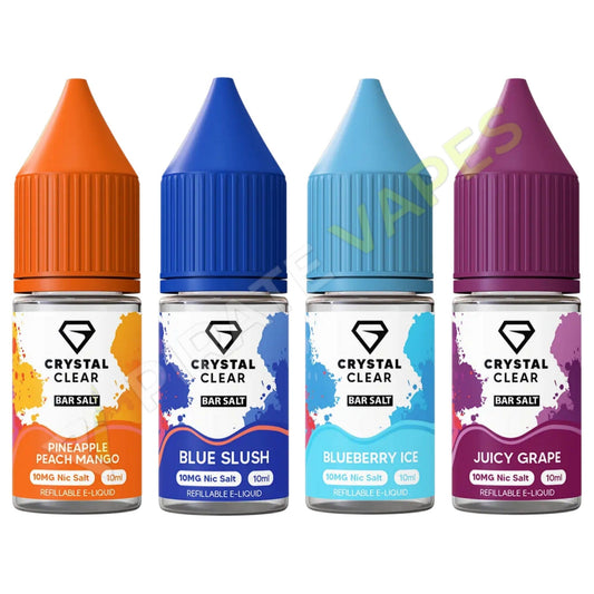 Crystal Clear 10ml Nic Salts