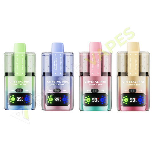 Crystal Pro Switch 30K Puff Disposable Vape Pod Kit