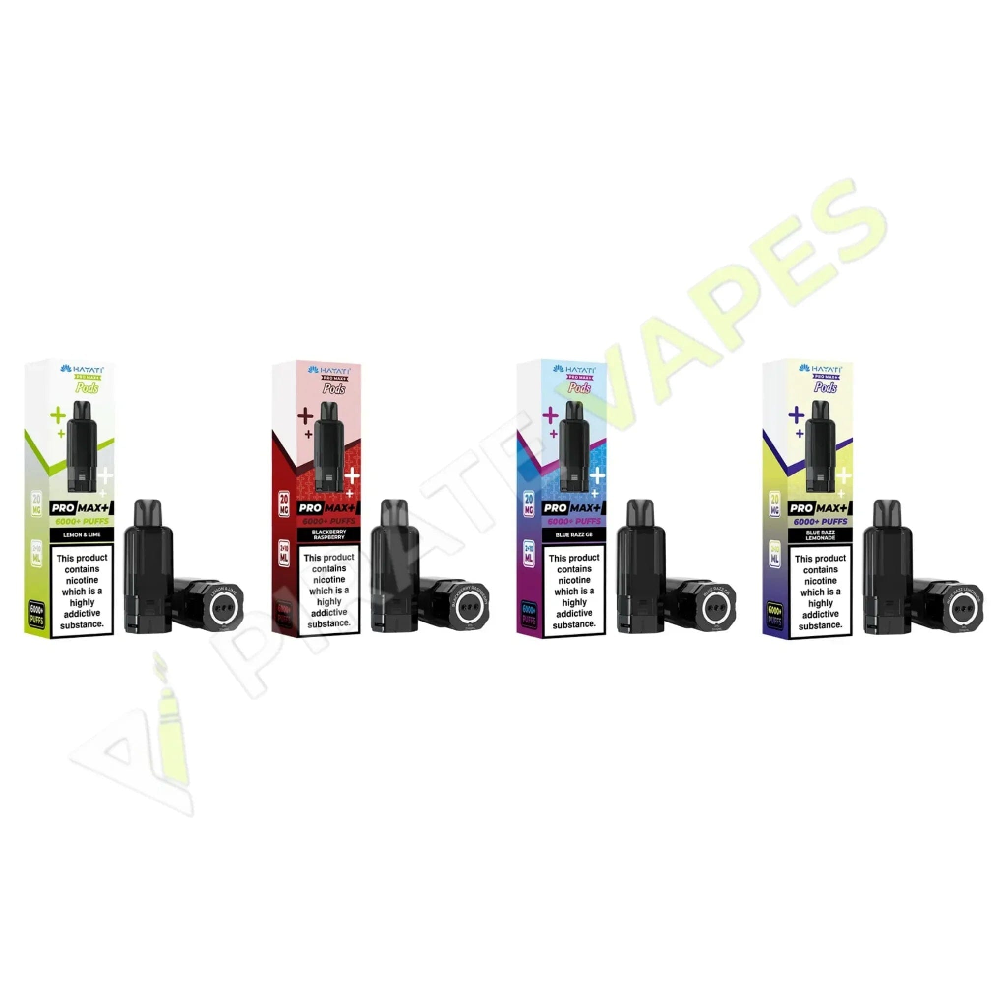 Hayati Pro Max Plus 6000 Puffs Prefilled Replacement Pods