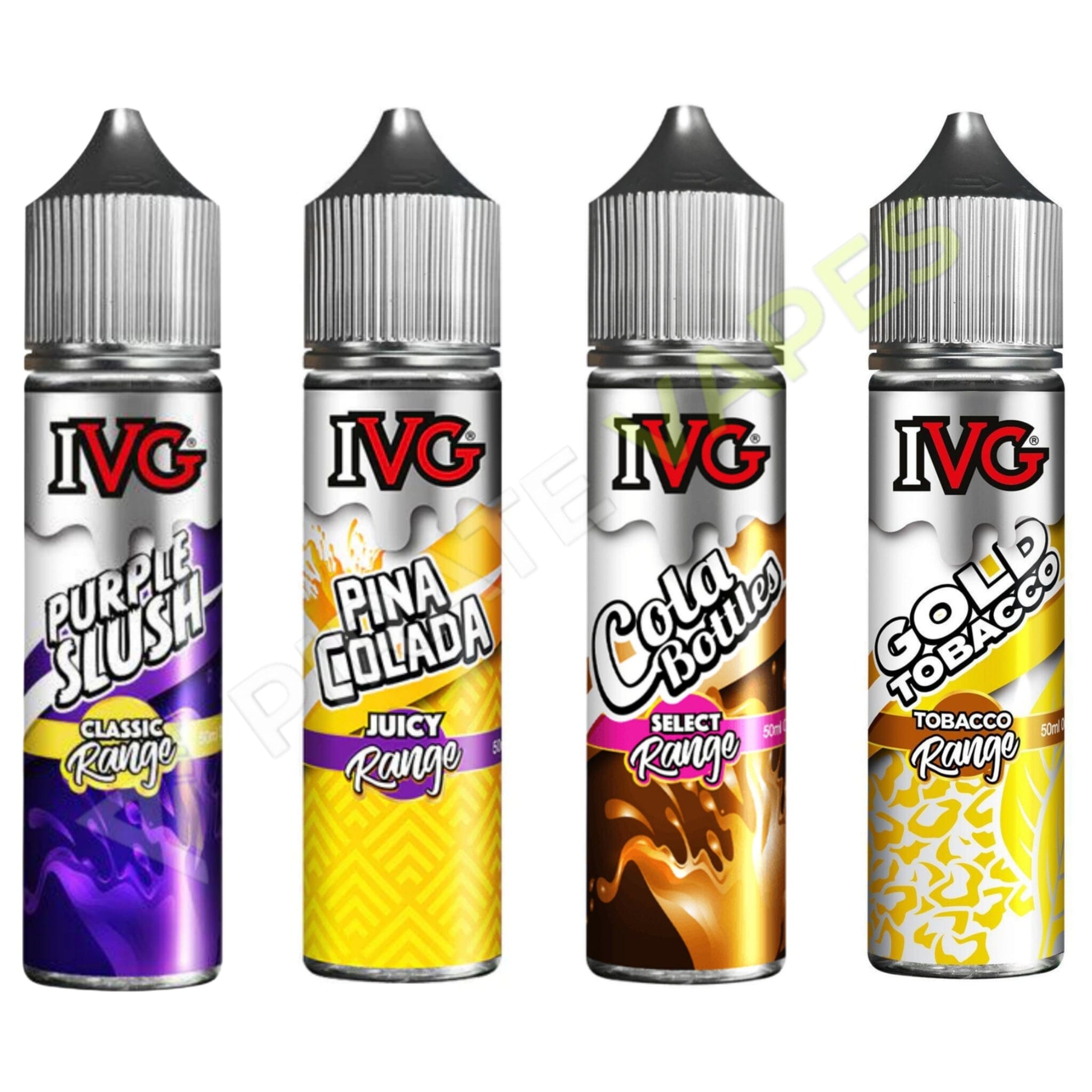 IVG E-Liquid 50ml All Ranges Shortfill