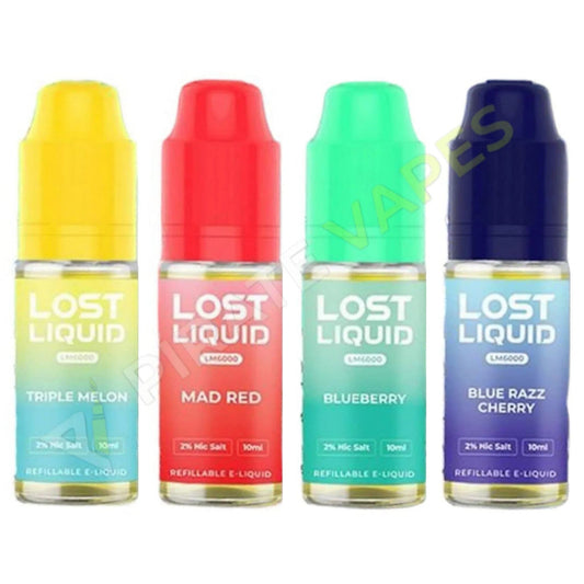 Lost Liq 6000 10ml Nic Salts
