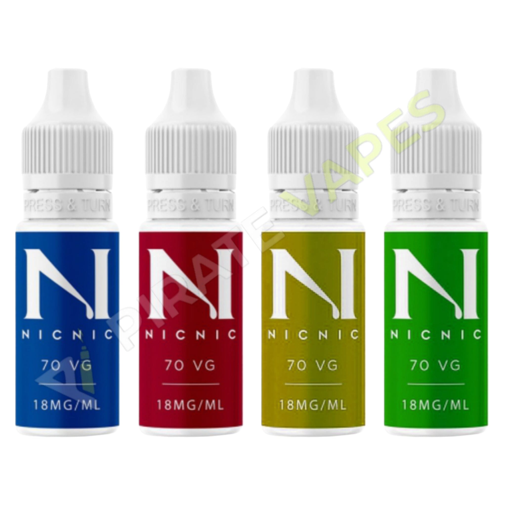 Nic Nic Nicotine 18mg 10ml Shots