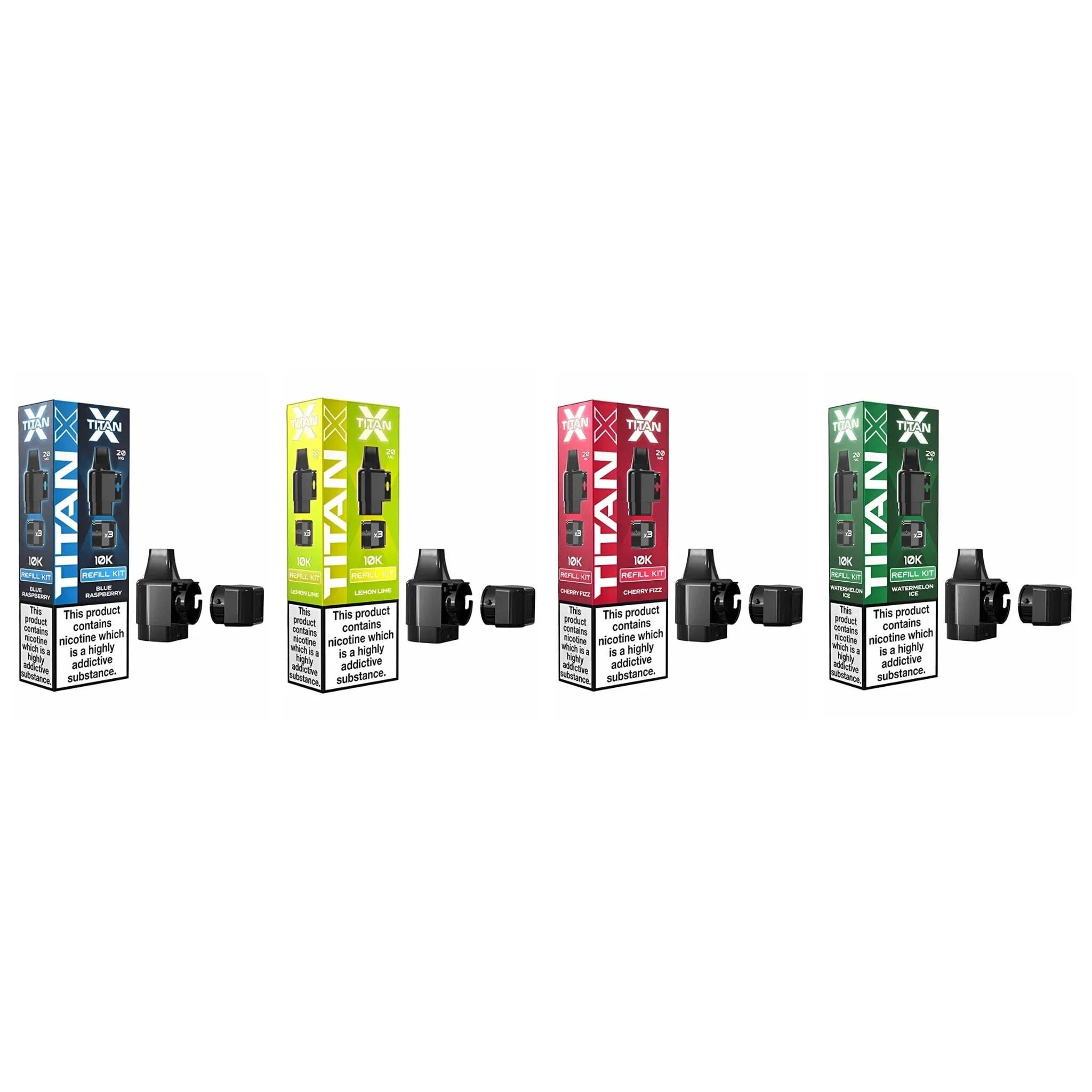 Titan X 10000 Refill Replacement Pods
