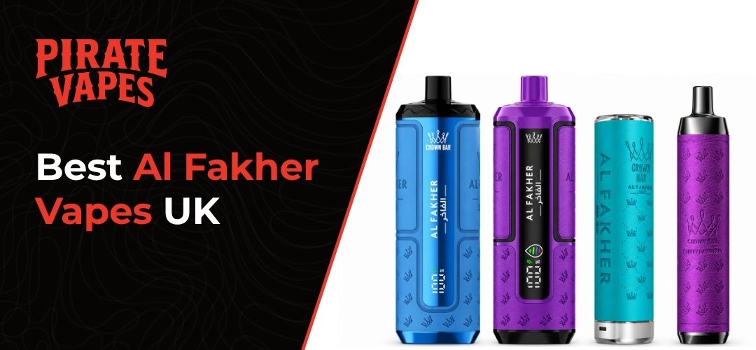 4 Best Al Fakher Vapes (2026) – 50K, 30K & Crown Bar Kits