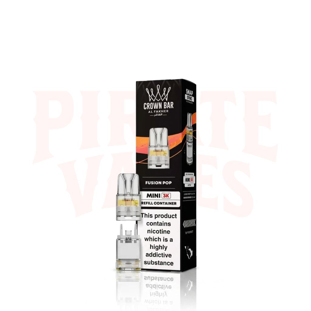 Al Fakher Crown Bar Mini 3000 Refill Pods