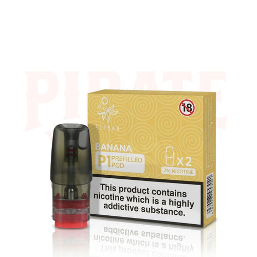 Banana Elf Bar Mate P1 Prefilled Pods