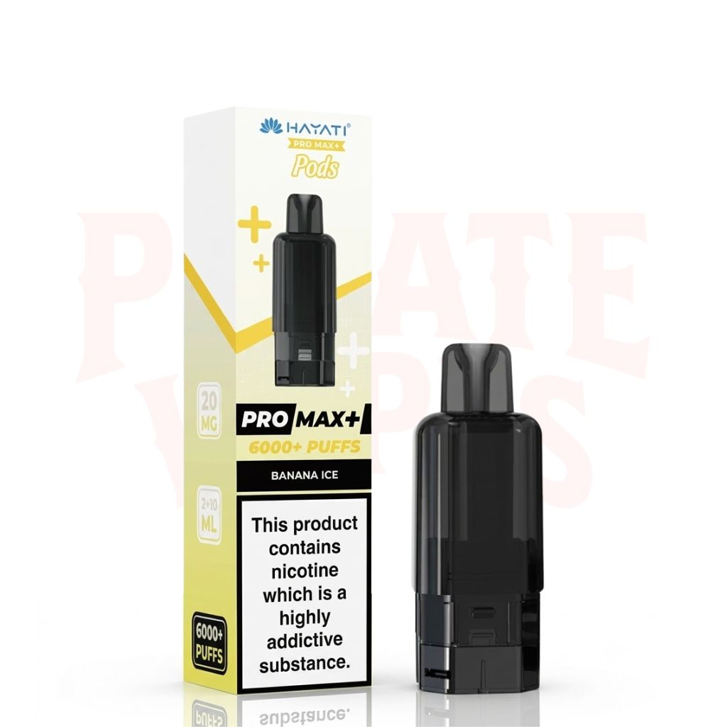 Banana Ice Hayati Pro Max Plus 6000 Refill Pods