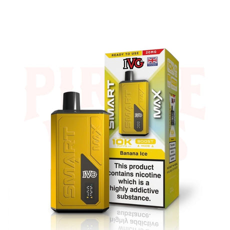 Banana Ice IVG Smart Max 10k Vape Kit
