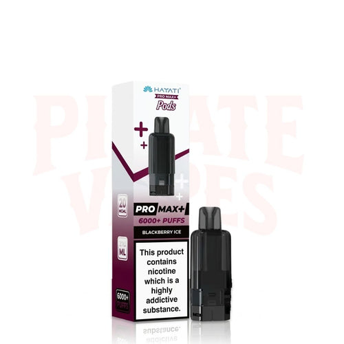 Blackberry Ice Hayati Pro Max Plus 6000 Refill Pods