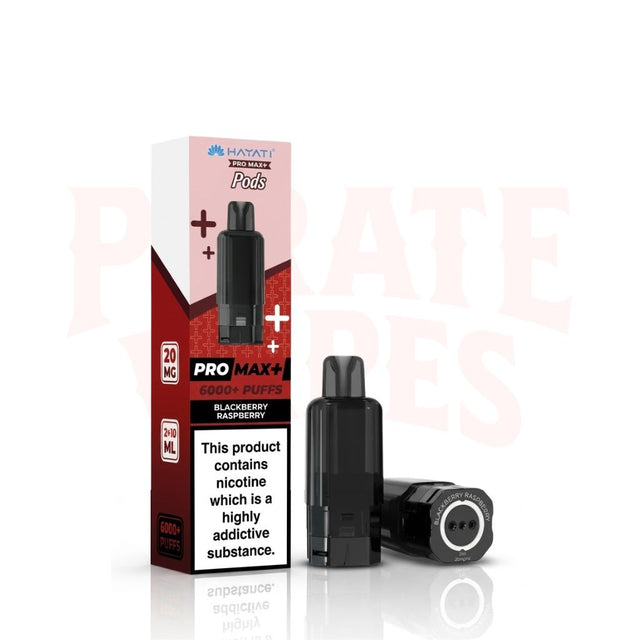 Blackberry Raspberry Hayati Pro Max Plus 6000 Pods