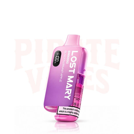 Blackcurrant Apple Lost Mary BM6000 Prefilled Pod Kit