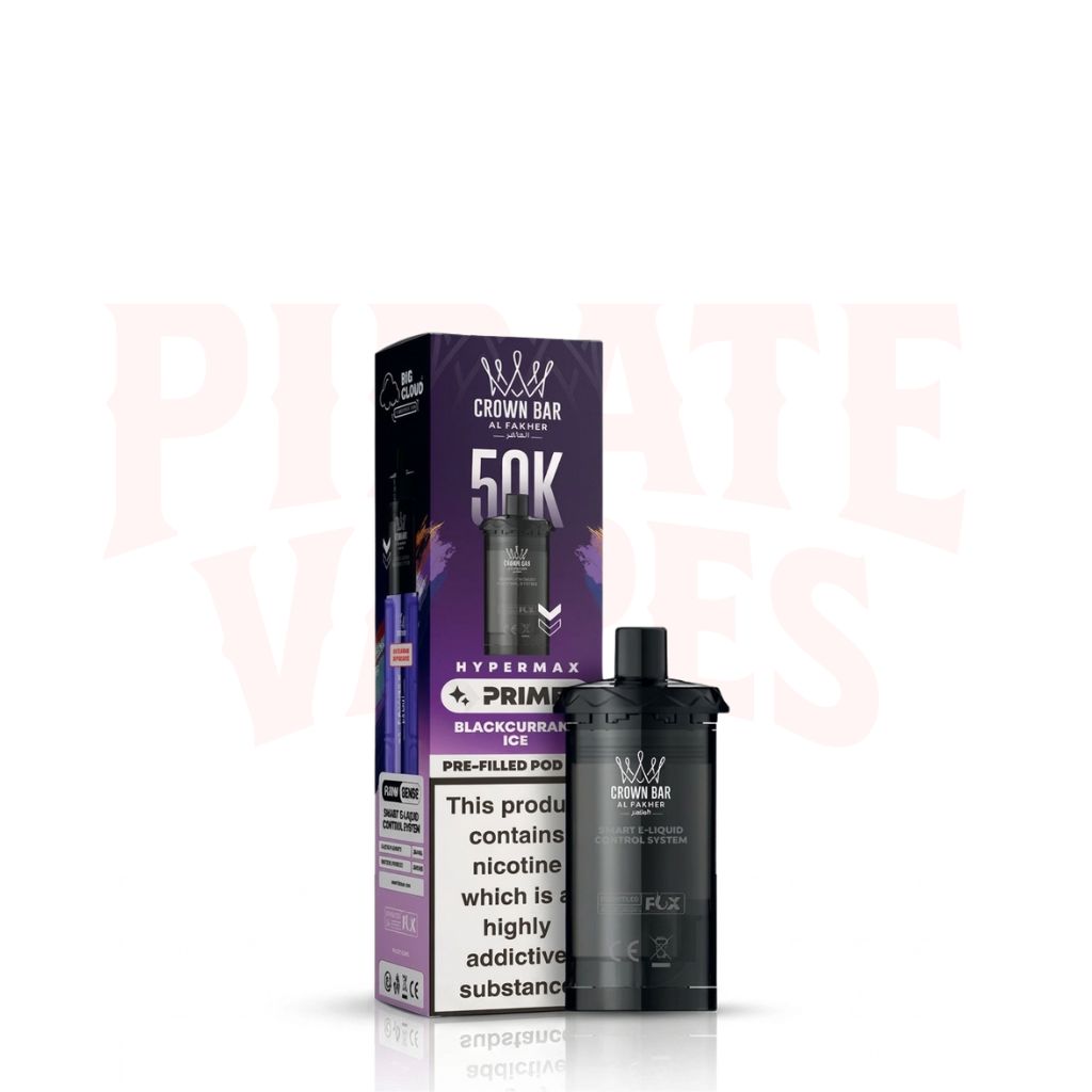 Blackcurrant Ice Al Fakher 50K Hypermax Prime Refill Pods