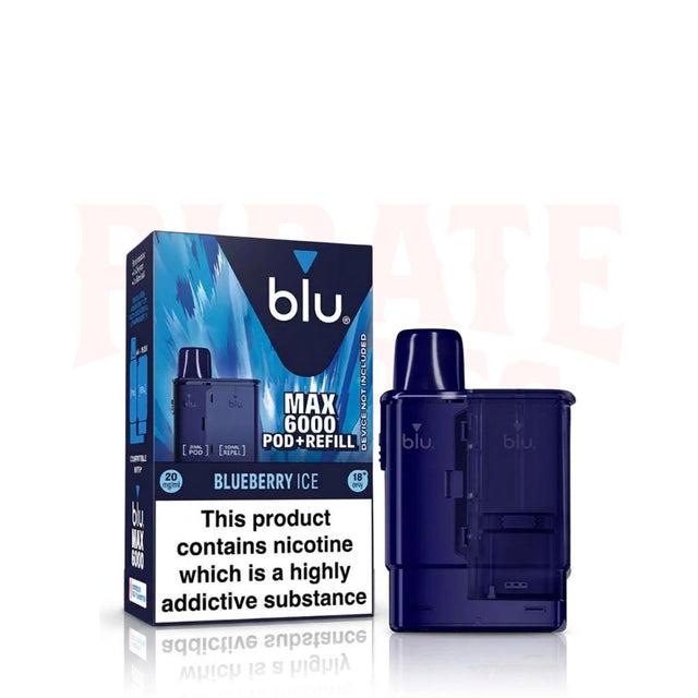 Blu Max 6000 Prefilled Pods