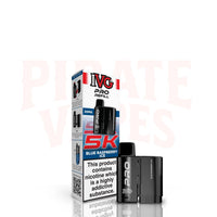 Blue Raspberry Ice IVG PRO 5K Prefilled Pods