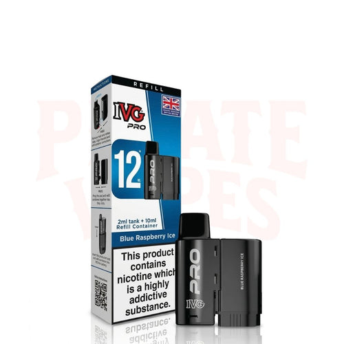 Blue Raspberry Ice IVG Pro 12 Prefilled Pods 
