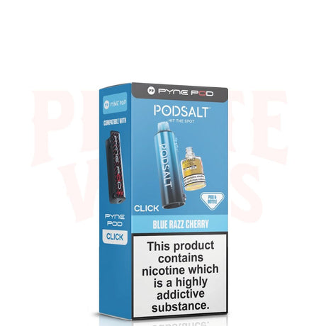 Blue Razz Cherry Blast Pyne Pod Click 10K Refill Pods