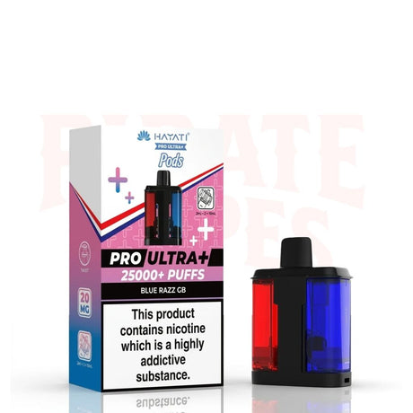 Blue Razz GB Hayati Pro Ultra Plus 25000 Prefilled Pods