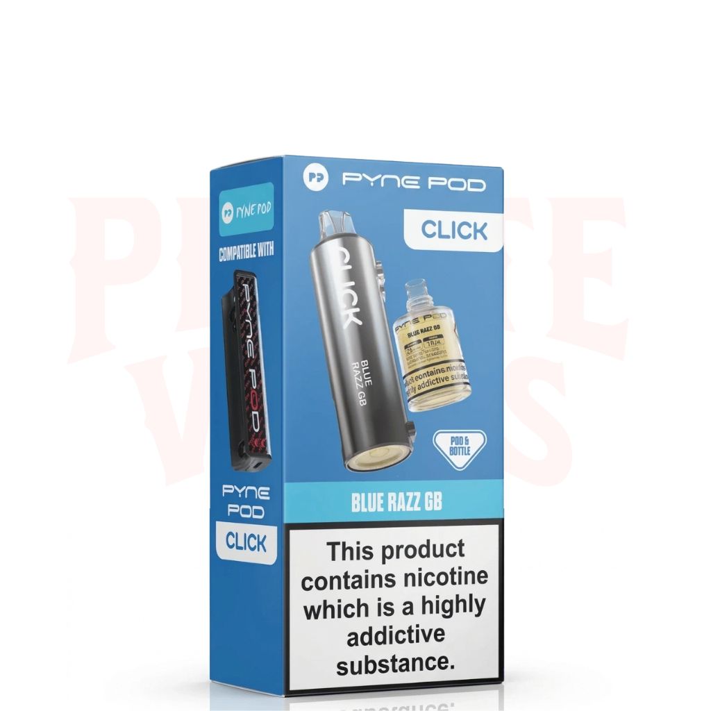 Blue Razz GB Pyne Pod Click 10K Refill Pods