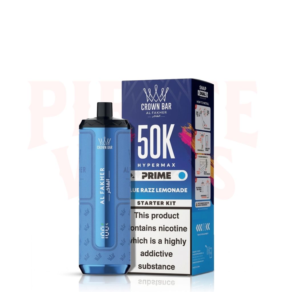 Blue Razz Lemonade Al Fakher Hypermax Prime 50K Pod Kit