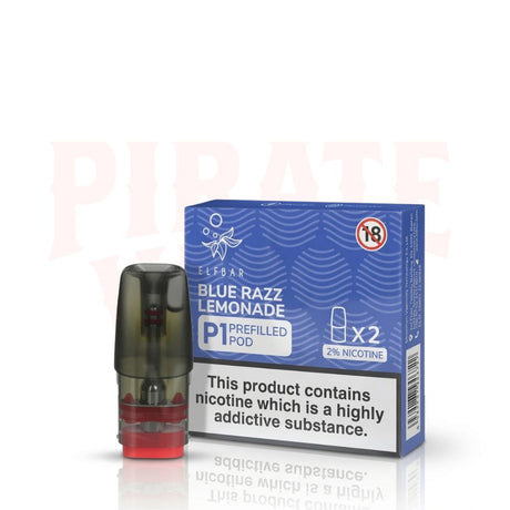 Blue Razz Lemonade Elf Bar Mate P1 Prefilled Pods