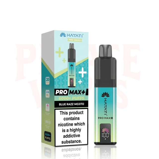Blue Razz Mojito Hayati Pro Max Plus 6000 Pod Kit