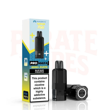 Blue Razz Pineapple Hayati Pro Max Plus 6000 Refill Pods