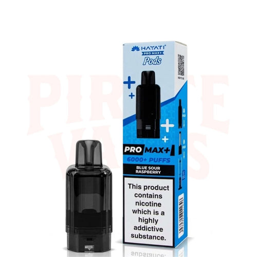 Blue Sour Raspberry Hayati Pro Max Plus 6000 Refill Pods