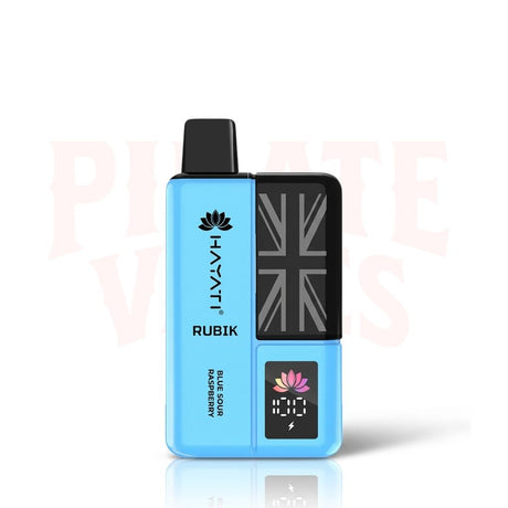 Blue Sour Raspberry Hayati Rubik 7000 Puffs Pod Kit