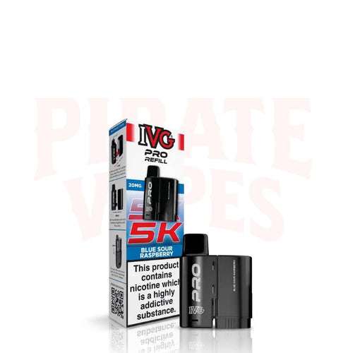 Blue Sour Raspberry IVG PRO 5K Pods