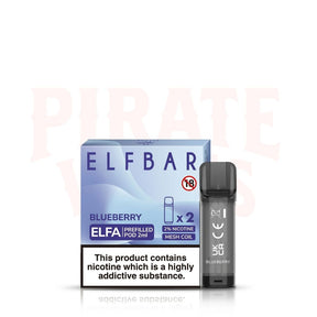 Blueberry Elf Bar Elfa Pre-filled Pods