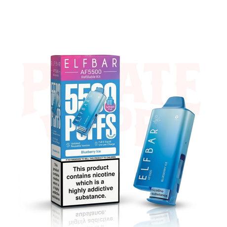 Blueberry Ice Elf Bar AF5500 Prefilled Pod Kit